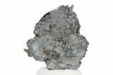 Metallic Bournonite Crystal with Pyrite and Siderite - Bolivia #248465-1